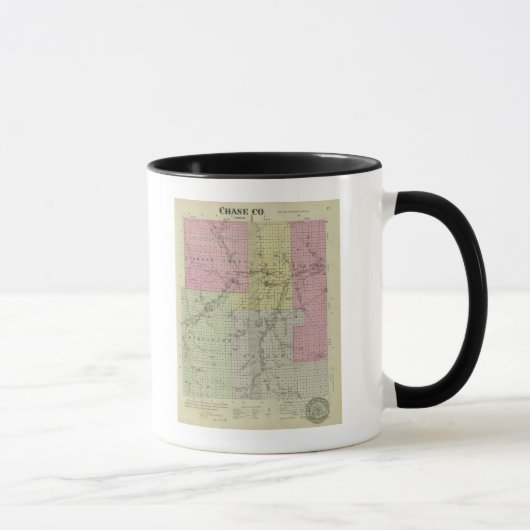 Mug Comté de Chase, Kansas (Droite)