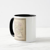 Mug Comté de Chittenden dans le Vermont (Devant gauche)