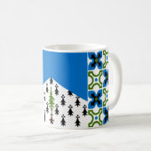 Mug Comté de Crosston Populace Badge (Devant droit)