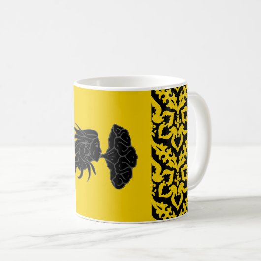 Mug Comté de Darton Populace Badge (Devant droit)