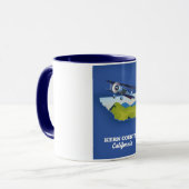 Mug Comté de Kern Californie (Devant gauche)