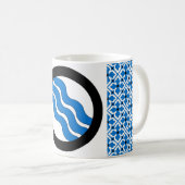 Mug Comté de Lyndhaven Badge Populace (Devant droit)