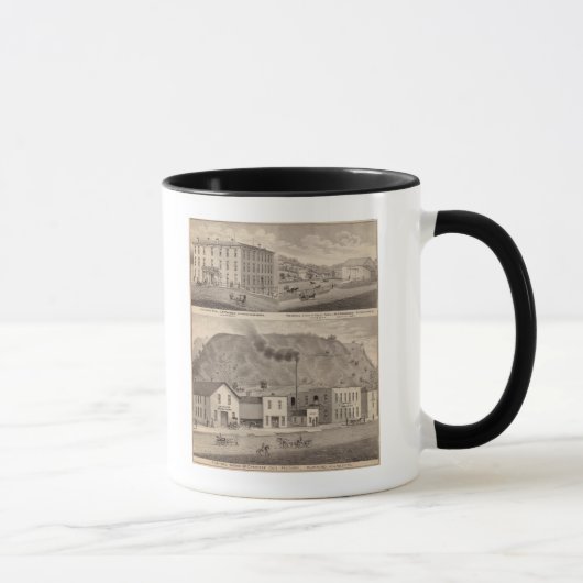 Mug Comté de Rushford Wagonand Carriage, Minnesota (Droite)