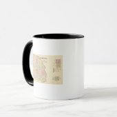 Mug Comté de Saunders, Nebraska (Devant gauche)