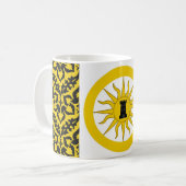 Mug Comté de Sol Haven Badge Populace (Devant gauche)