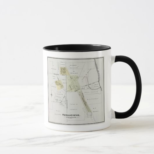 Mug Comté de Sonoma, Californie 12 (Droite)