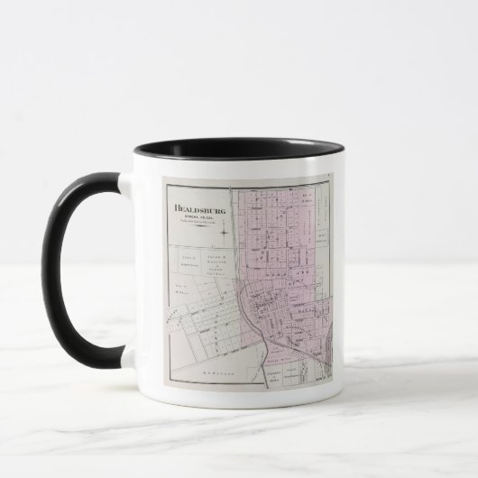 Mug Comté de Sonoma, Californie 22 (Gauche)