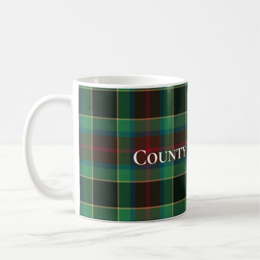 Mug Comté de Waterford Tartan (Gauche)