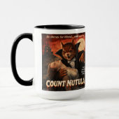 Mug Comte Nutula Rétro Parodie de Film (Gauche)