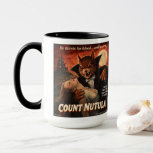 Mug Comte Nutula Rétro Parodie de Film