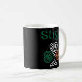 Mug Comté Sligo Shamrock Irlande Drapeau Craic Et Ceol (Devant droit)