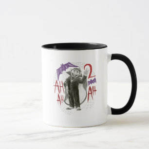 Mug Comte von Count Dessin au trait noir et blanc