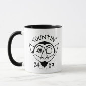 Mug Comte von Count Skate Logo - Compter 24/7 (Gauche)