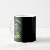 Mug Concasseur de trèfle de la Saint-Patrick pour garç (Devant gauche)