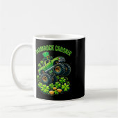 Mug Concasseur de trèfle de la Saint-Patrick pour garç (Gauche)