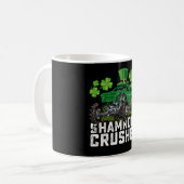 Mug Concasseur Shamrock Fête de la Saint-Patrick Monst (Devant gauche)