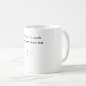 Mug Concentrez-vous sur vos objectifs (Devant droit)