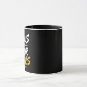 Mug Concentrez-vous sur vos objectifs Typographie moti (Centre)