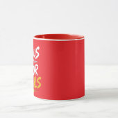 Mug Concentrez-vous sur votre objectifs Typographie mo (Centre)