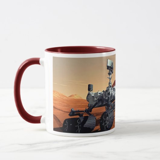 Mug Concept artiste de la NASA Mars Curiosity Rover (Gauche)