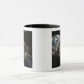 Mug Concept artistique de la reconnaissance lunaire Or (Centre)