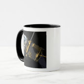 Mug Concept artistique de la reconnaissance lunaire Or (Devant gauche)