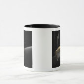 Mug Concept artistique de la reconnaissance lunaire Or (Centre)