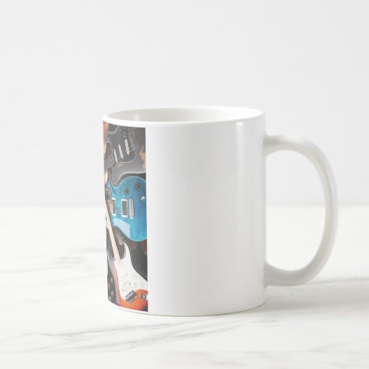 Mug Concept de guitares électriques (Droite)