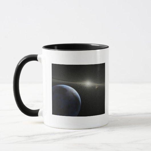 Mug Concept de l'artiste d'une ceinture d'astroïde Pho (Gauche)