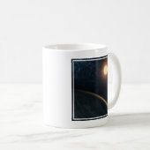 Mug Concept de l'artiste illustrant Kepler-16b. (Devant droit)
