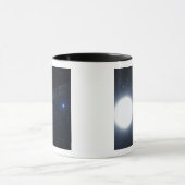 Mug Concept de l'artiste montrant le système binaire é (Centre)