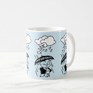 Mug Concept de protection et de sécurité des polices d