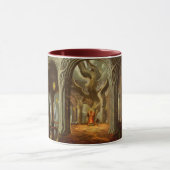 Mug Concept de salle du Trône du domaine boisé (Centre)