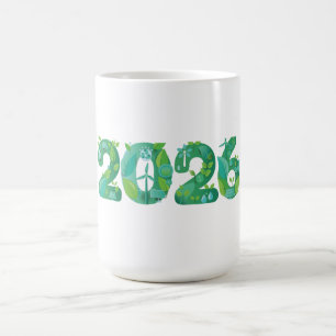 Mug Concept d'énergie verte Éco 2026