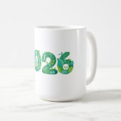 Mug Concept d'énergie verte Éco 2026 (Devant droit)