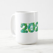 Mug Concept d'énergie verte Éco 2026 (Devant gauche)
