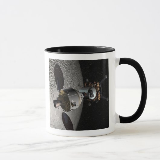 Mug Concept du véhicule d'exploration de l'équipage Or (Droite)
