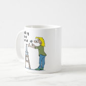 Mug Concepteur de produits féminin (Devant gauche)