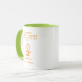 Mug Concepteur de professeur d'anglais Wordsmith Whisp (Devant gauche)