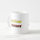 Mug Concepteur d'éclairage (texte seulement) (Devant gauche)