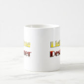 Mug Concepteur d'éclairage (texte seulement) (Centre)