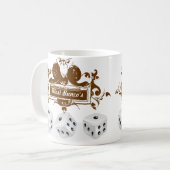 Mug concepteur du jeu de bunco (Devant gauche)