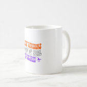 Mug Concepteur graphique drôle Révisions client Hallow (Devant droit)