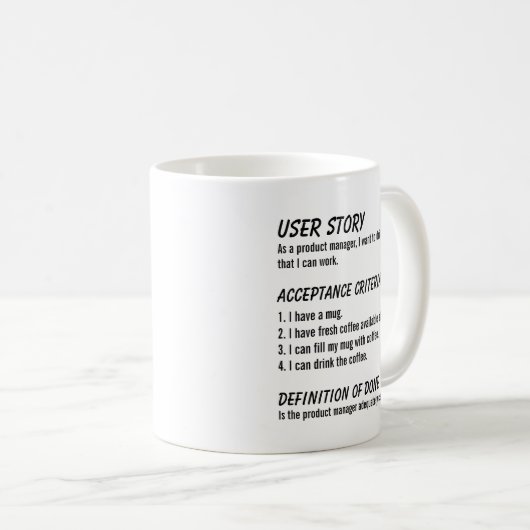 Mug Concepteur logiciel Définition Coder Définition Fo (Devant droit)
