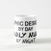 Mug Concepteur Ninja mortel (Centre)