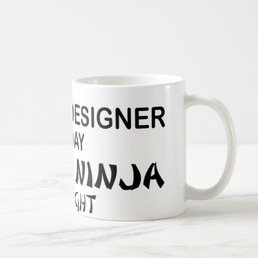 Mug Concepteur Ninja mortel (Droite)