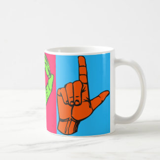 Mug Conception #2 de langue des signes de LOL ASL