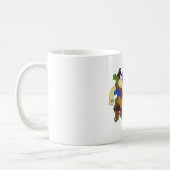 Mug Conception 2 de vers de Planarian observée par (Gauche)