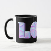 Mug Conception 3D LOVE, Graphique, Unique, Cool (Gauche)
