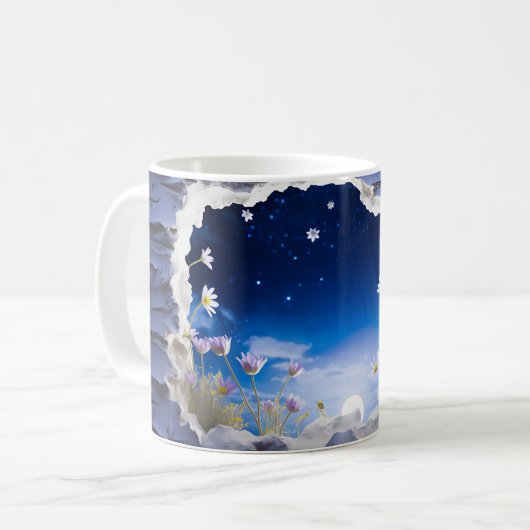 Mug Conception 3D Starry Night (Devant gauche)
